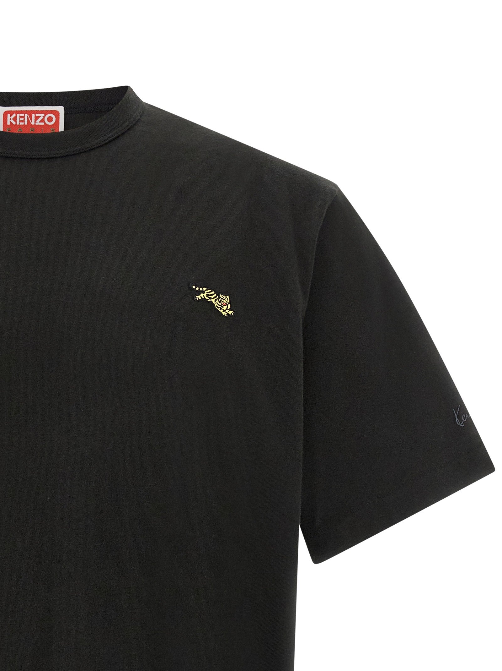 Kenzo Kenzo Jumping Tiger Shirt Black