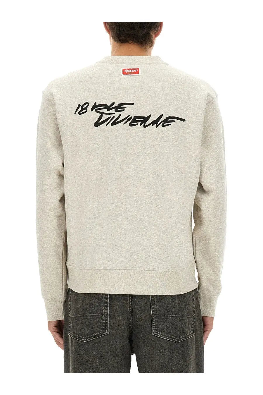 Kenzo Men's Classic Sweatshirt Grey, view 3