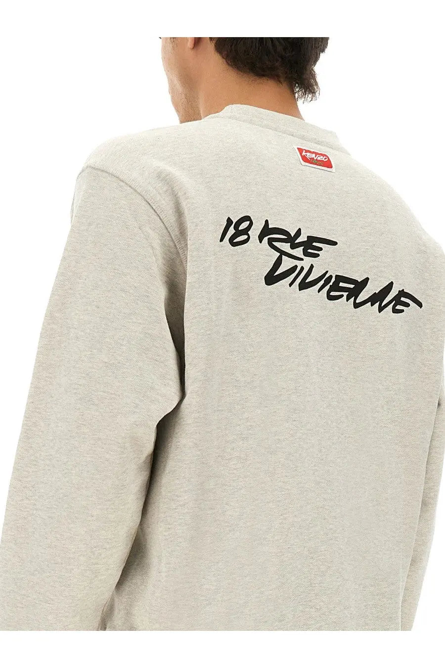 Kenzo Men's Classic Sweatshirt Grey, view 4