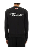 Kenzo Men's Cotton Sweatshirt Kenzo Futura Black, view 3