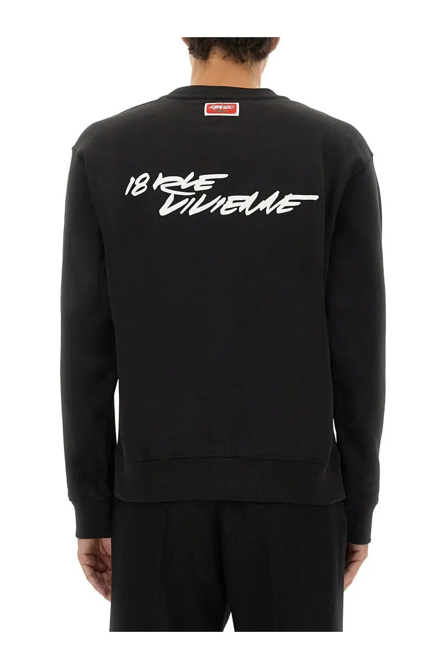 Kenzo Men's Cotton Sweatshirt Kenzo Futura Black, view 3