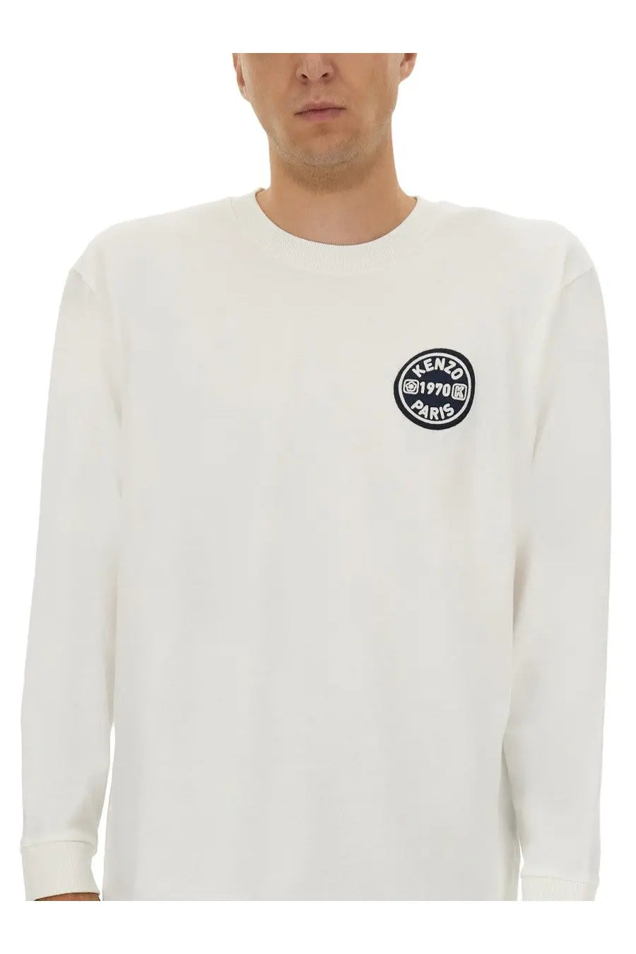Kenzo Men's Long Sleeved Shirt White, view 4