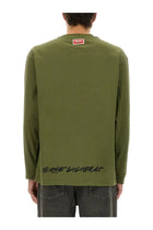 Kenzo Men's Relaxed Fit Shirt Green, view 3