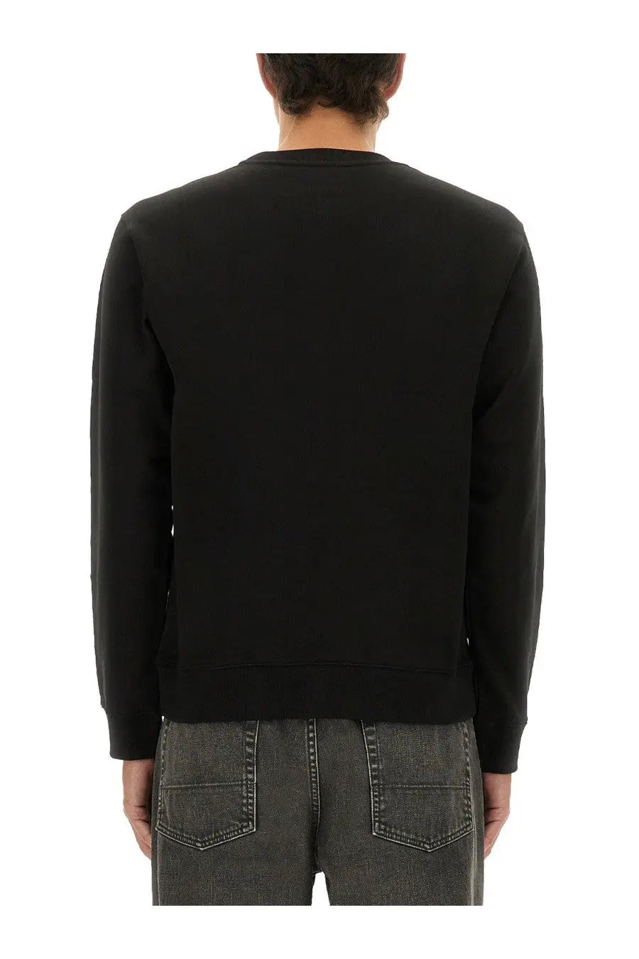 Kenzo Men's Silm Fit Sweatshirt Black, view 3