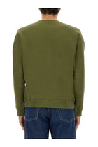 Kenzo Men's Silm Fit Sweatshirt Green, view 3