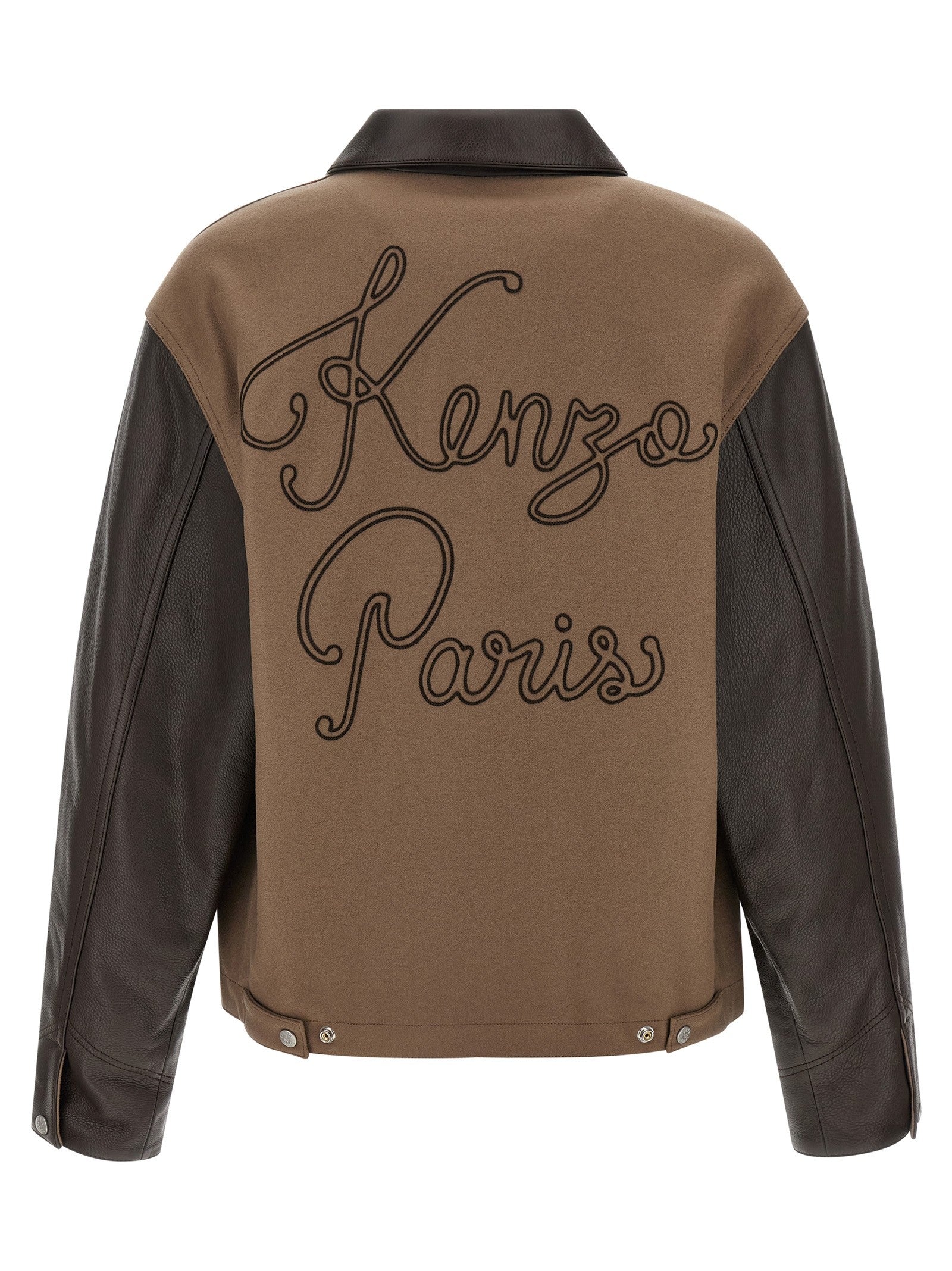 Kenzo Kenzo Paris Chainstitch Jacket Brown