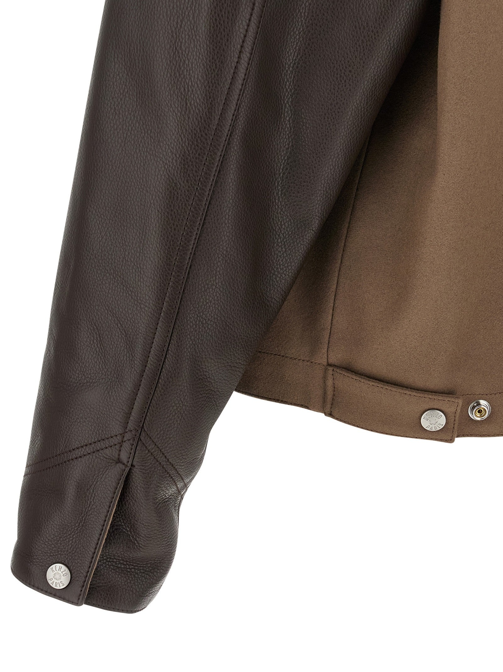 Kenzo Kenzo Paris Chainstitch Jacket Brown