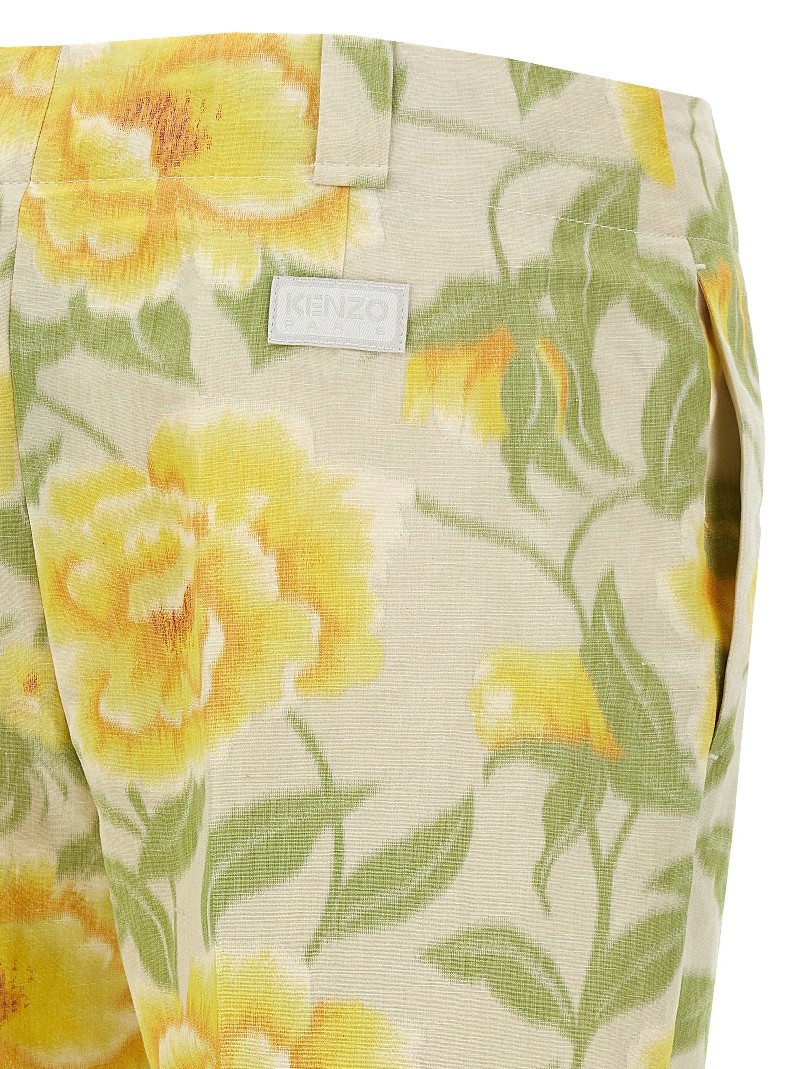 Kenzo Kenzo Peonies Pants Gold