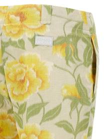 Kenzo Kenzo Peonies Pants Gold