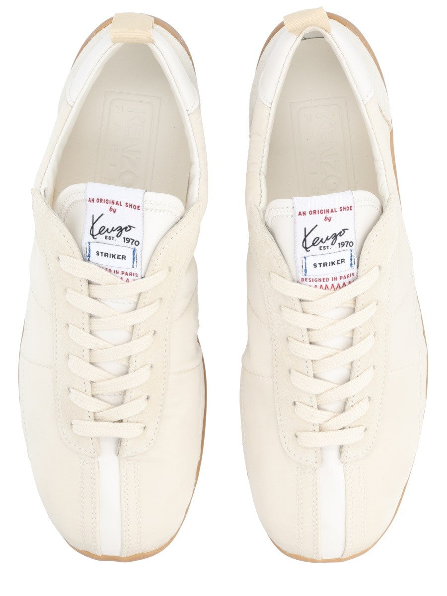 Kenzo Women's Kenzo Striker Sneaker Beige, view 5