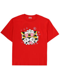Kenzo Men's Kenzo Wild Tiger Shirt Red