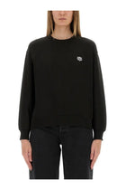 Kenzo Women's Cotton Sweatshirt Black