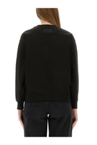 Kenzo Women's Cotton Sweatshirt Black, view 3
