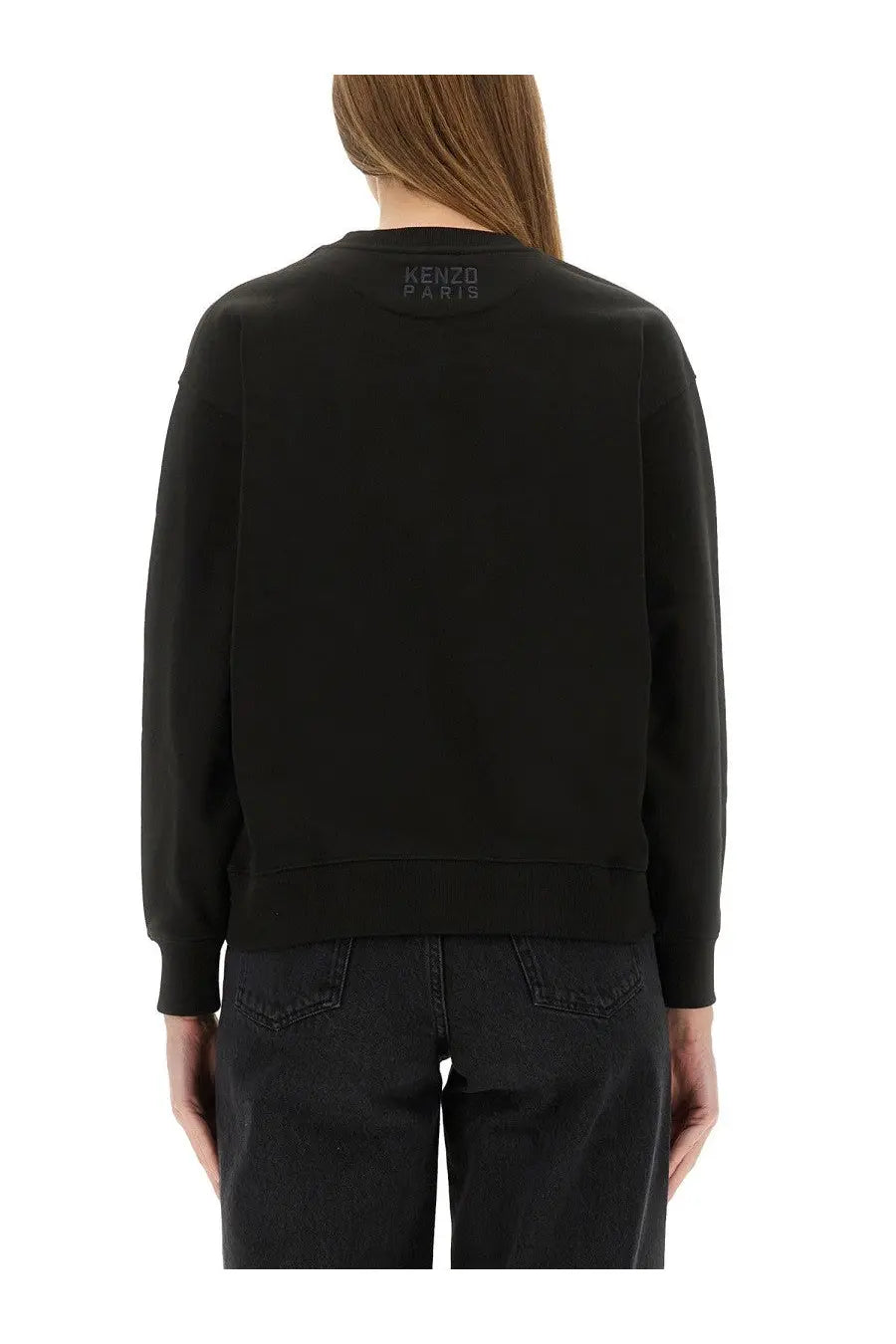 Kenzo Women's Cotton Sweatshirt Black, view 3