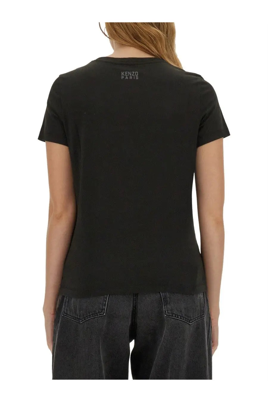 Kenzo Women's Happy Tiger Shirt Black, view 4