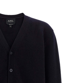 A.P.C Kevin Cardigan Blue