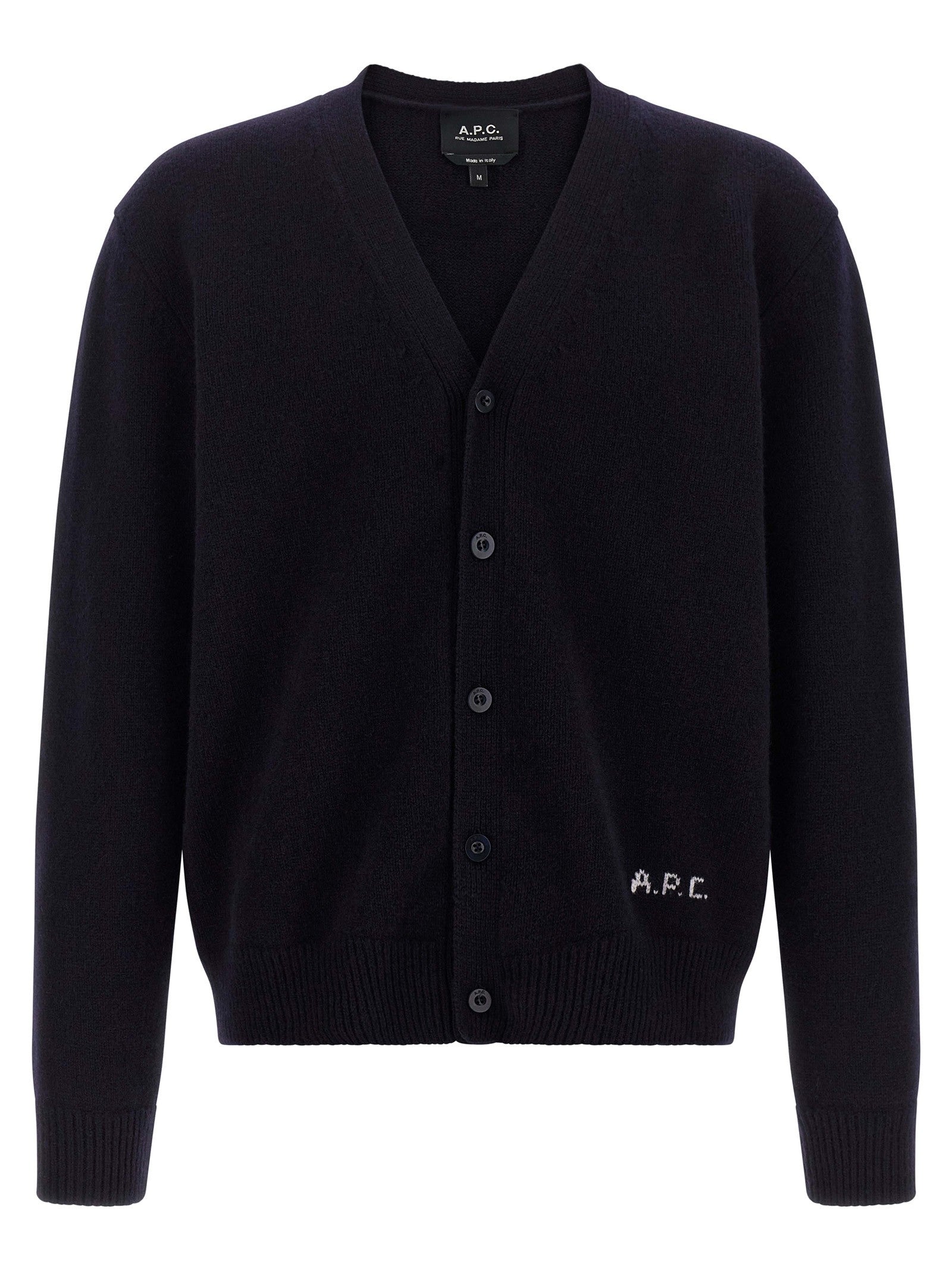 A.P.C Kevin Cardigan Blue