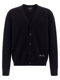 A.P.C Kevin Cardigan Blue