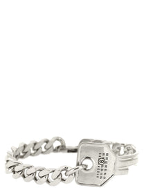 MM6 Maison Margiela Key Chain Bracelet Silver