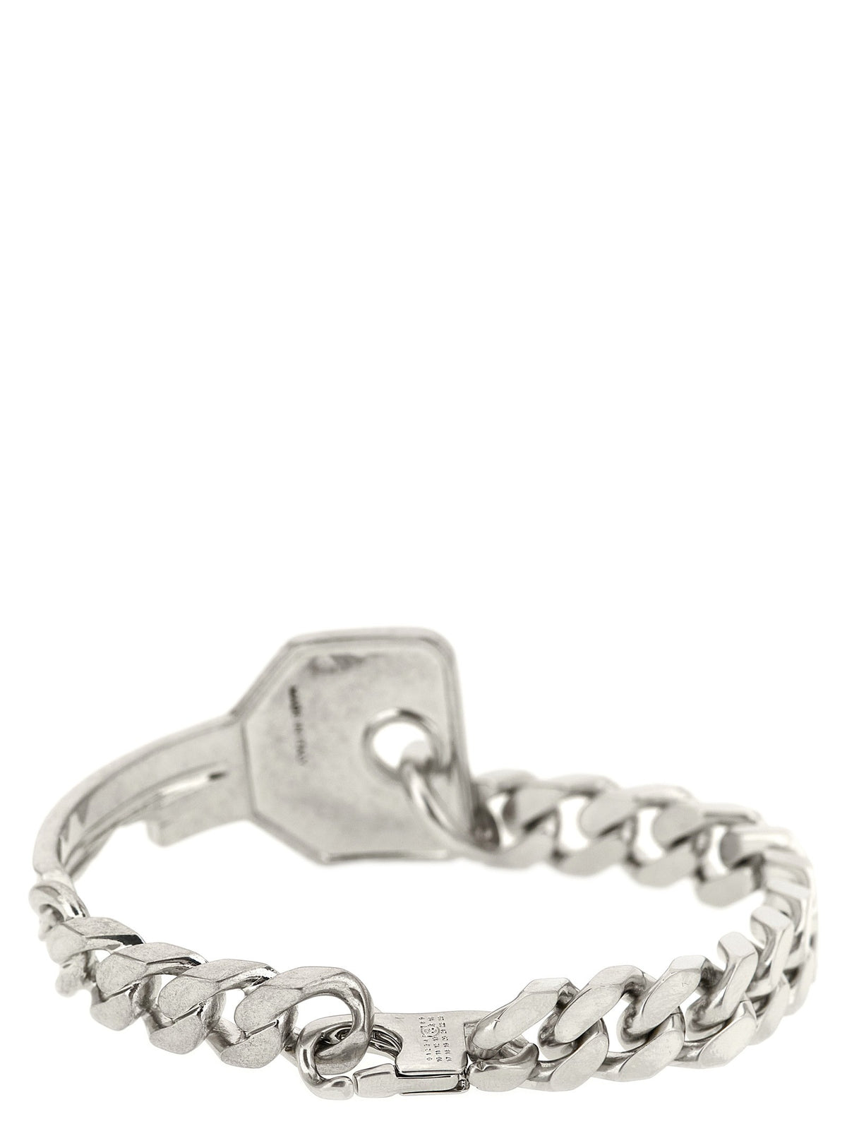 MM6 Maison Margiela Key Chain Bracelet Silver, view 2