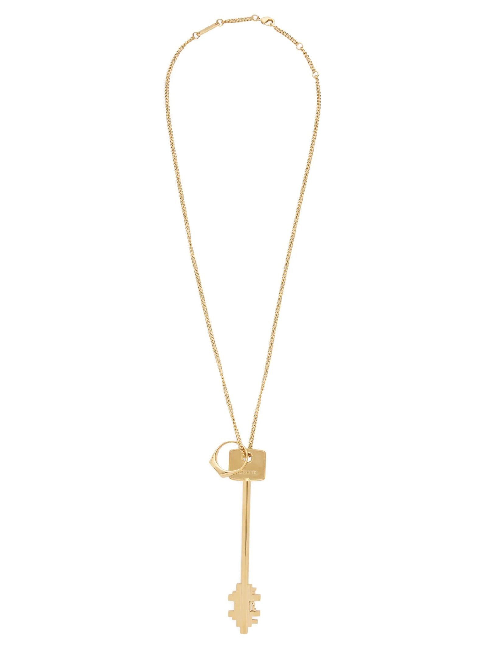 Rabanne Key Necklace Gold