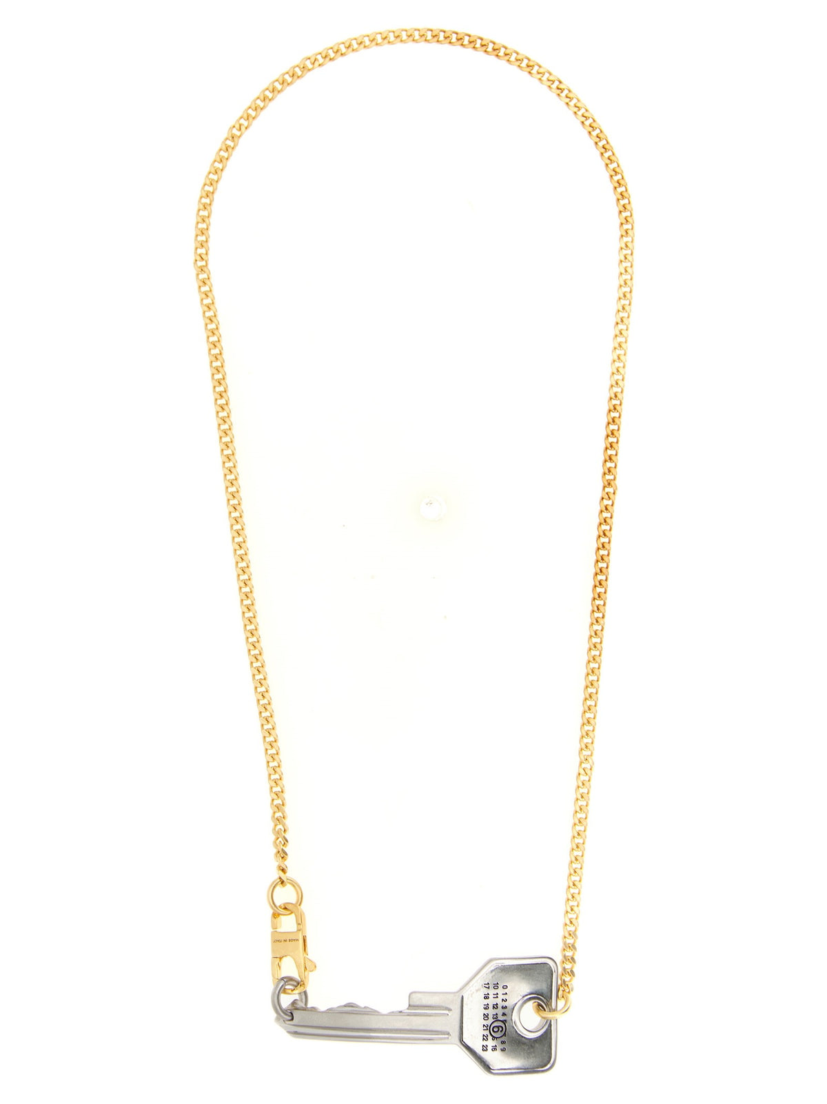 MM6 Maison Margiela Key Necklace Silver