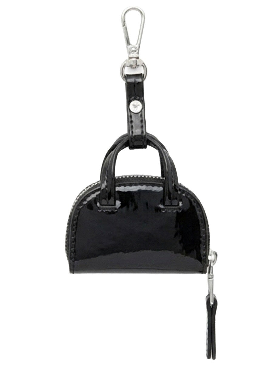 Diesel Women's Keychain 1DR Dome Black, view 2