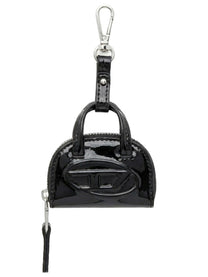 Diesel Women's Keychain 1DR Dome Black