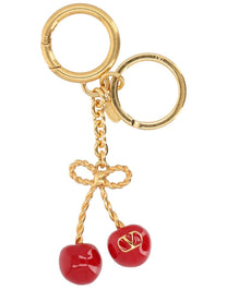 Valentino Women's Keychain Cherryfic Red