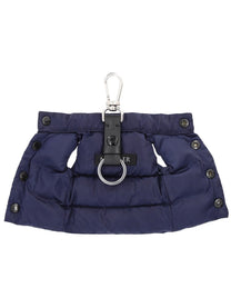 Moncler Men's Keychain in the Shape of Vest Blue