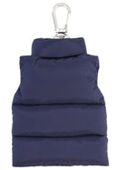 Moncler Men's Keychain in the Shape of Vest Blue, view 2