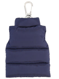 Moncler Men's Keychain in the Shape of Vest Blue