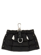 Moncler Men's Keychain in the Shape of Vest Black, view 3
