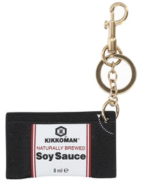 Anya Hindmarch Women's Keychain Kikkoman Soy Sauce Black