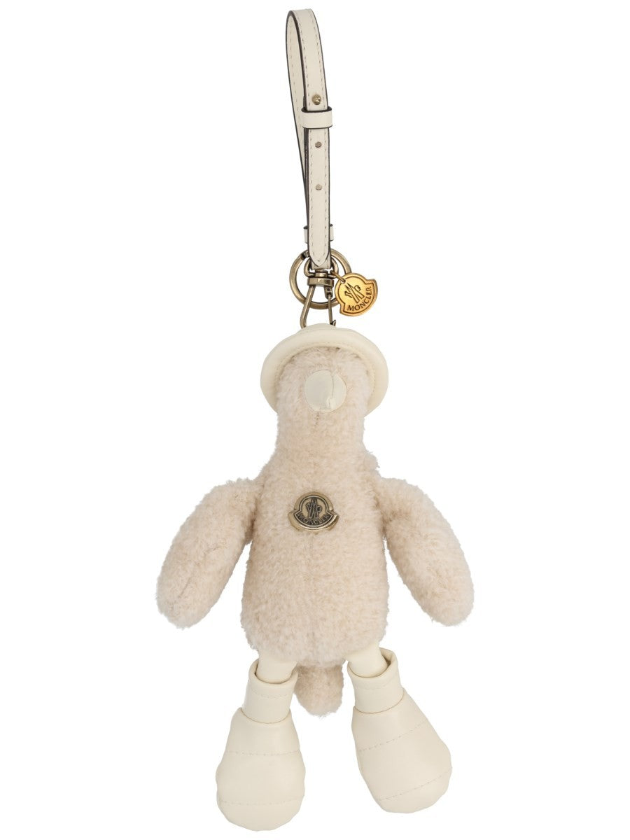 Moncler Women's Keychain Monduck White