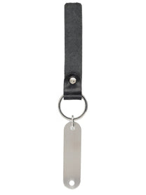 Our Legacy Men's Keychain Ring Black