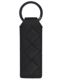 Bottega Veneta Men's Keychain Tab Black