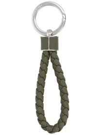 Bottega Veneta Men's Keychain Weave Green