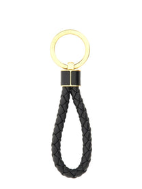 Bottega Veneta Women's Keychain Weave Black