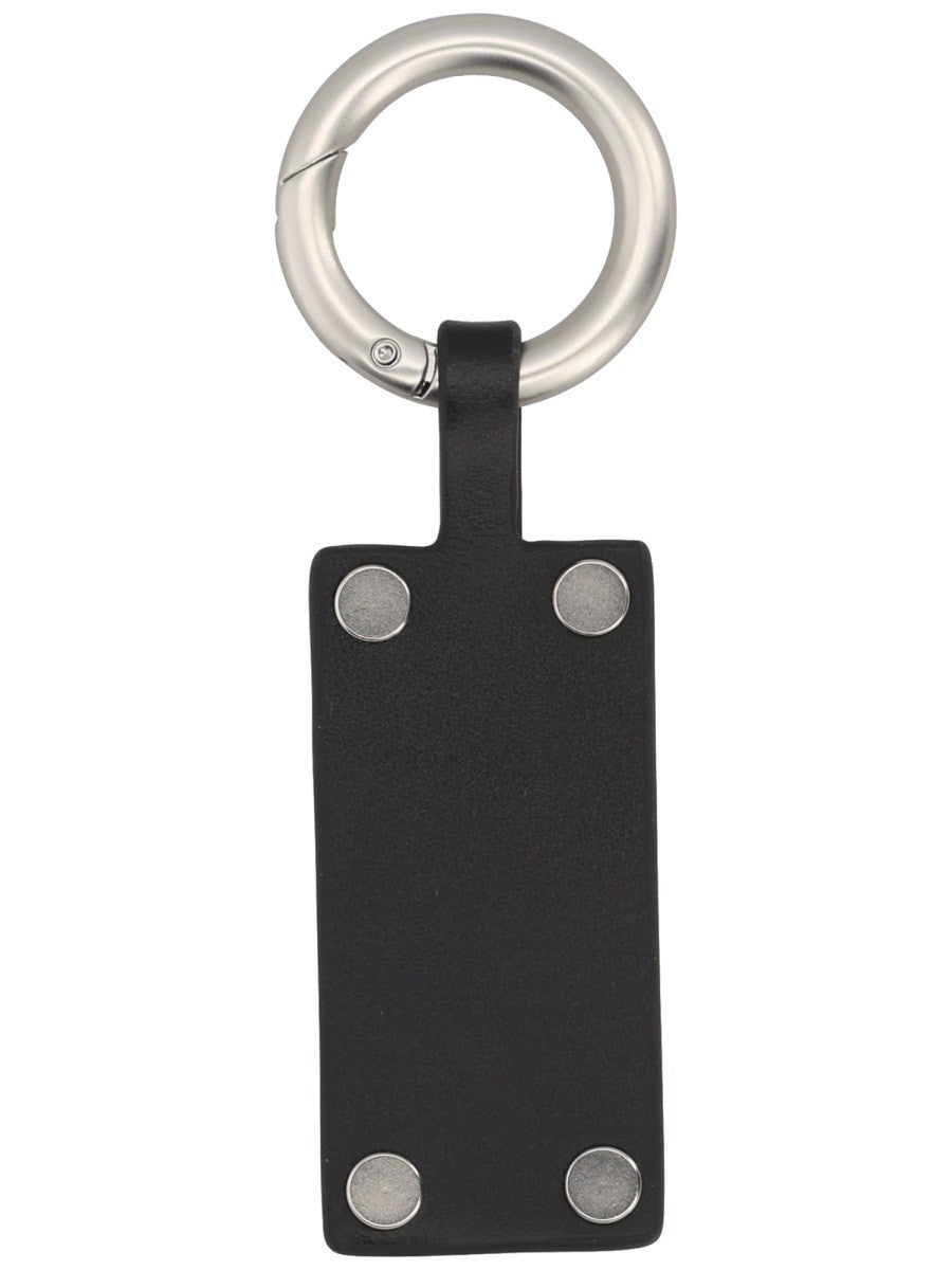 MM6 Maison Margiela Unisex Keychain Black