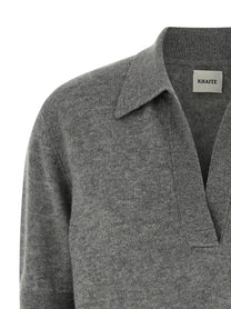 KHAITE - KHAITE - ’Shrunken Jo’ polo shirt - Women’s Tops