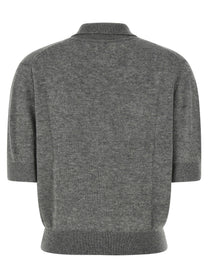 KHAITE - KHAITE - ’Shrunken Jo’ polo shirt - Women’s Tops