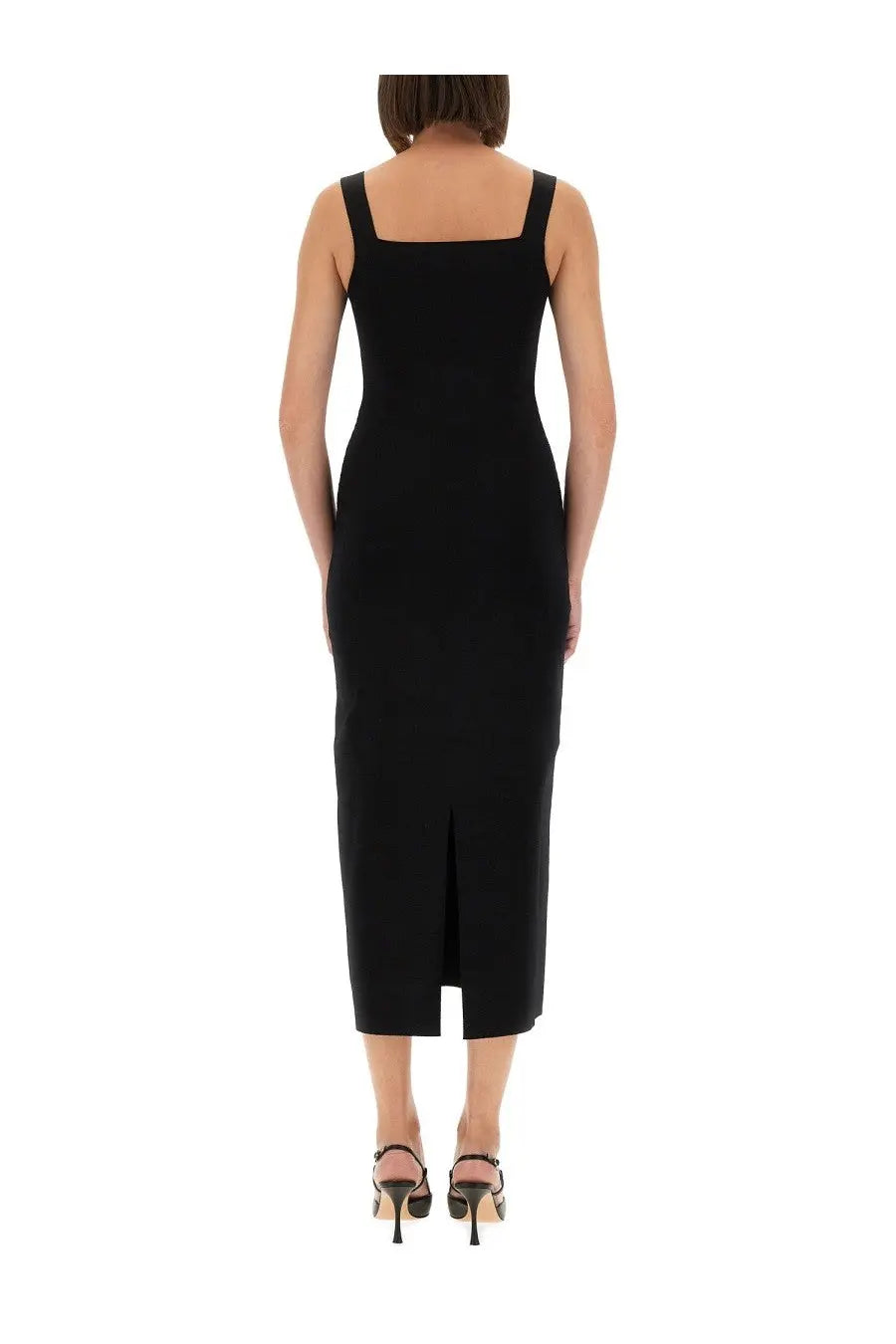 Khaite Women's Dixi Dress Black, view 3