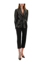 Khaite Women's Pants Cam Black, view 2