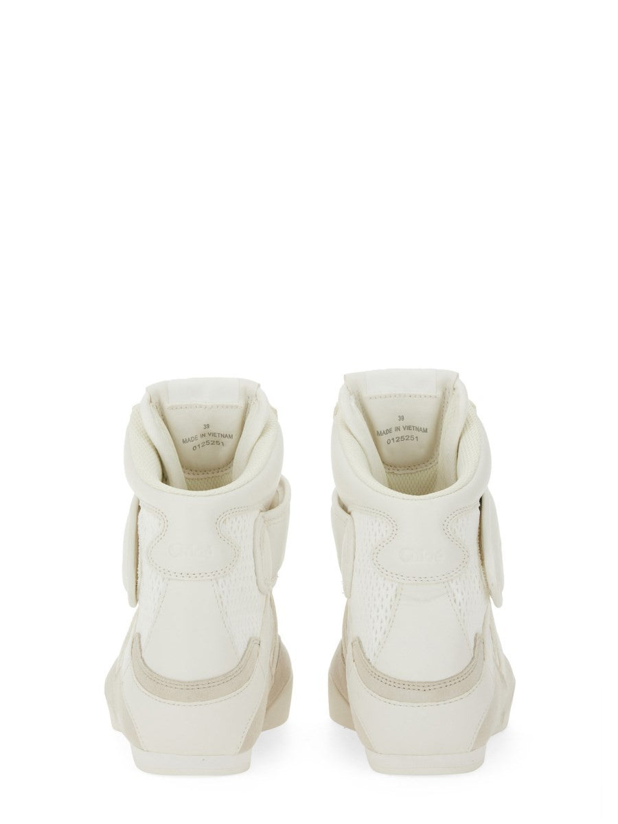 Chloé Women's Kick Ankle Sneaker White