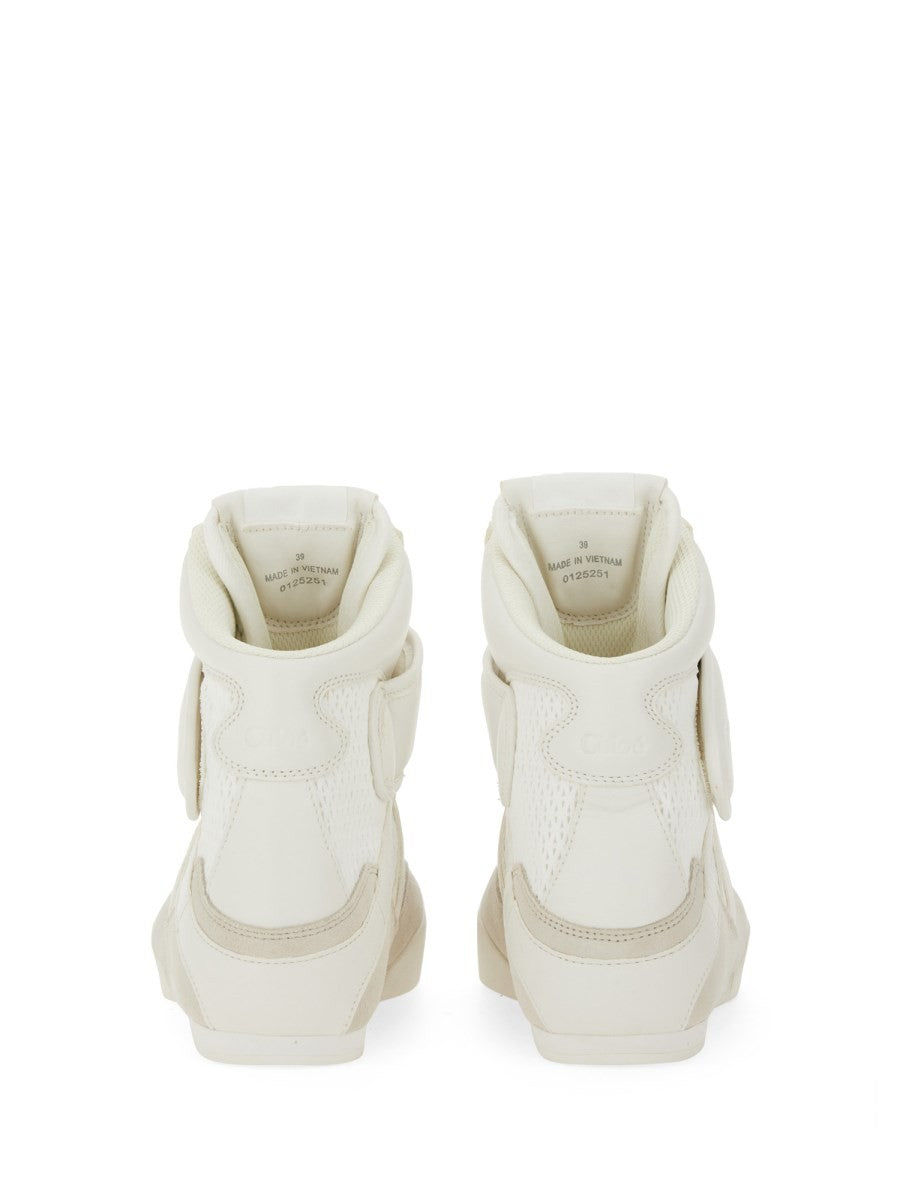 Chloé Women's Kick Ankle Sneaker White
