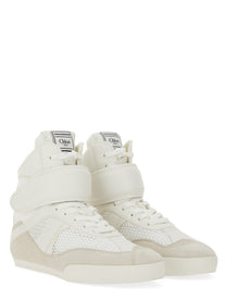 Chloé Women's Kick Ankle Sneaker White