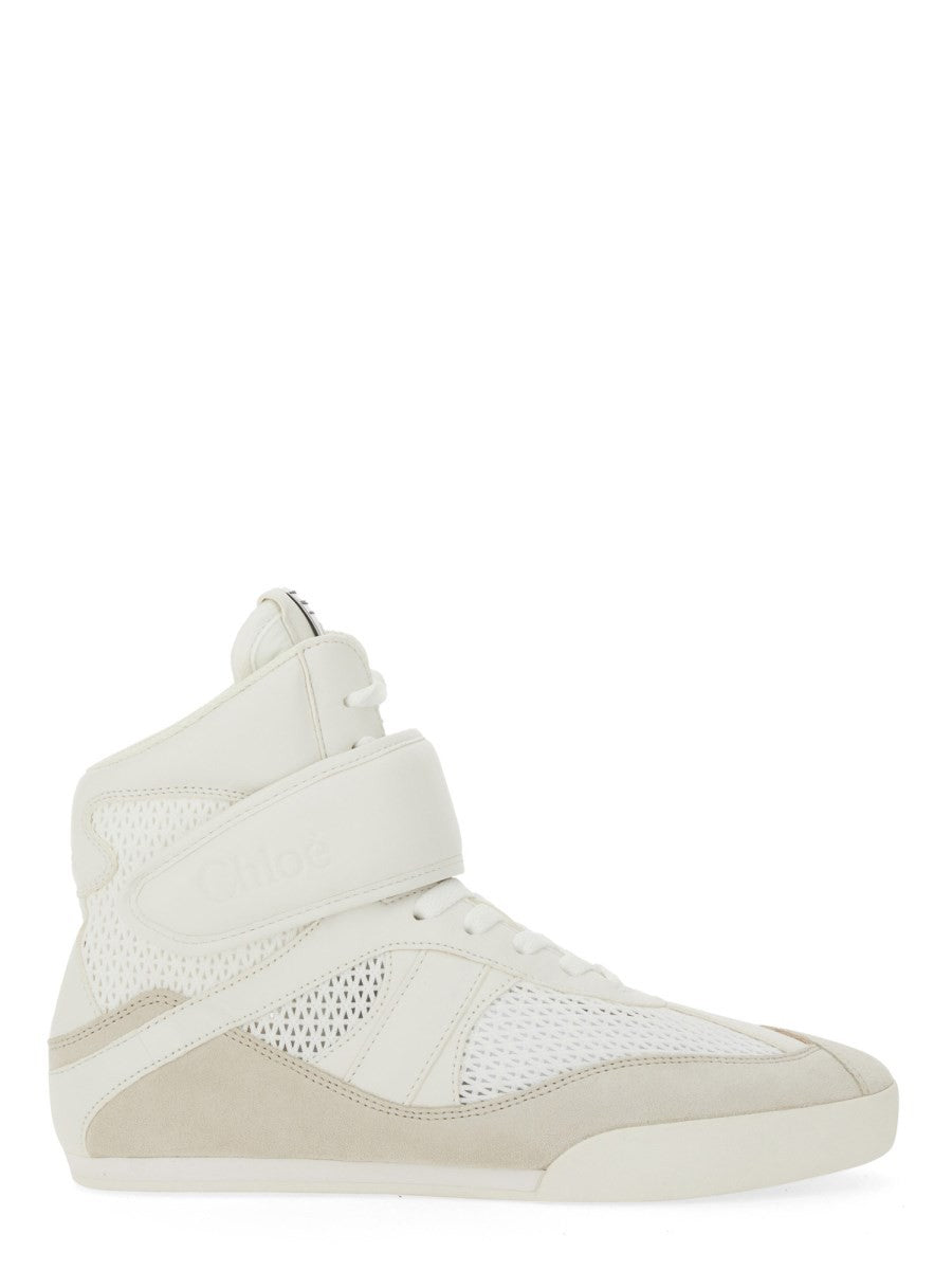 Chloé Women's Kick Ankle Sneaker White