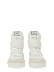 Chloé Women's Kick Ankle Sneaker White