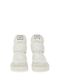 Chloé Women's Kick Ankle Sneaker White